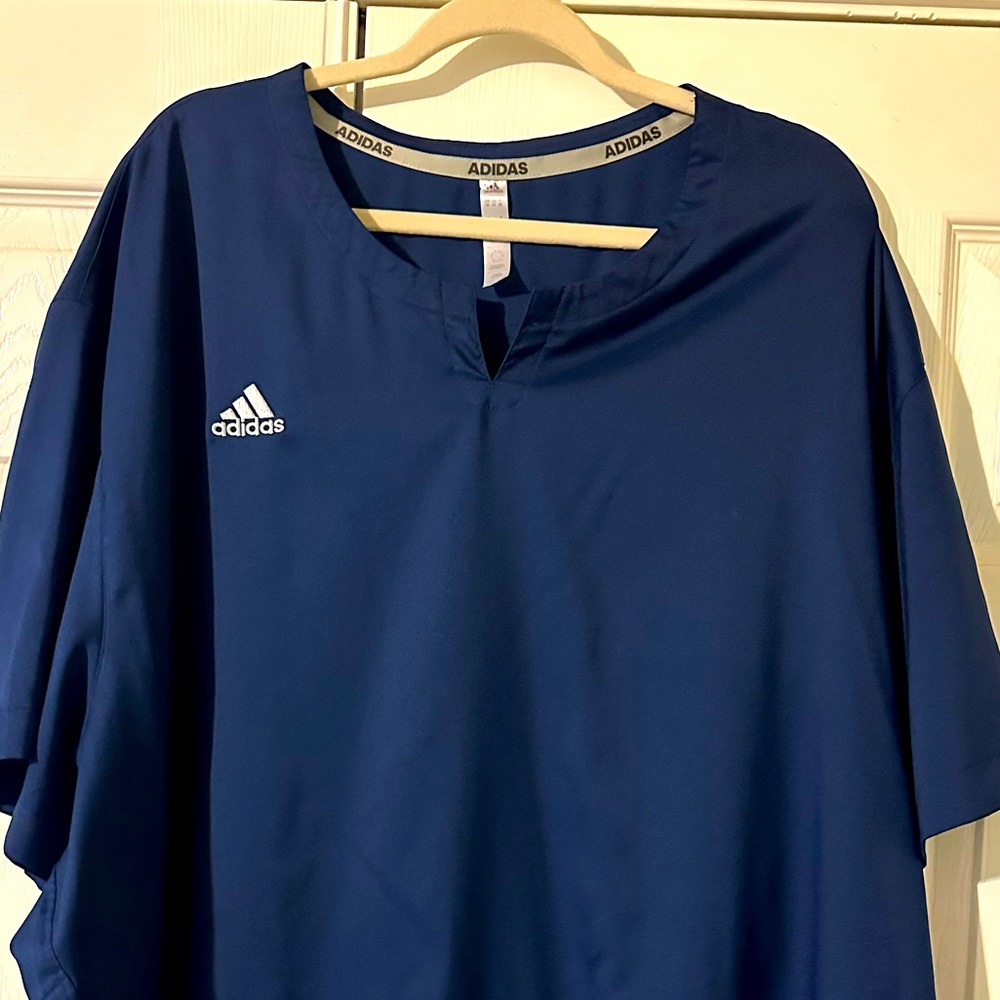Adidas Men's Dugout Coach’s Pullover. Navy size 3Xl